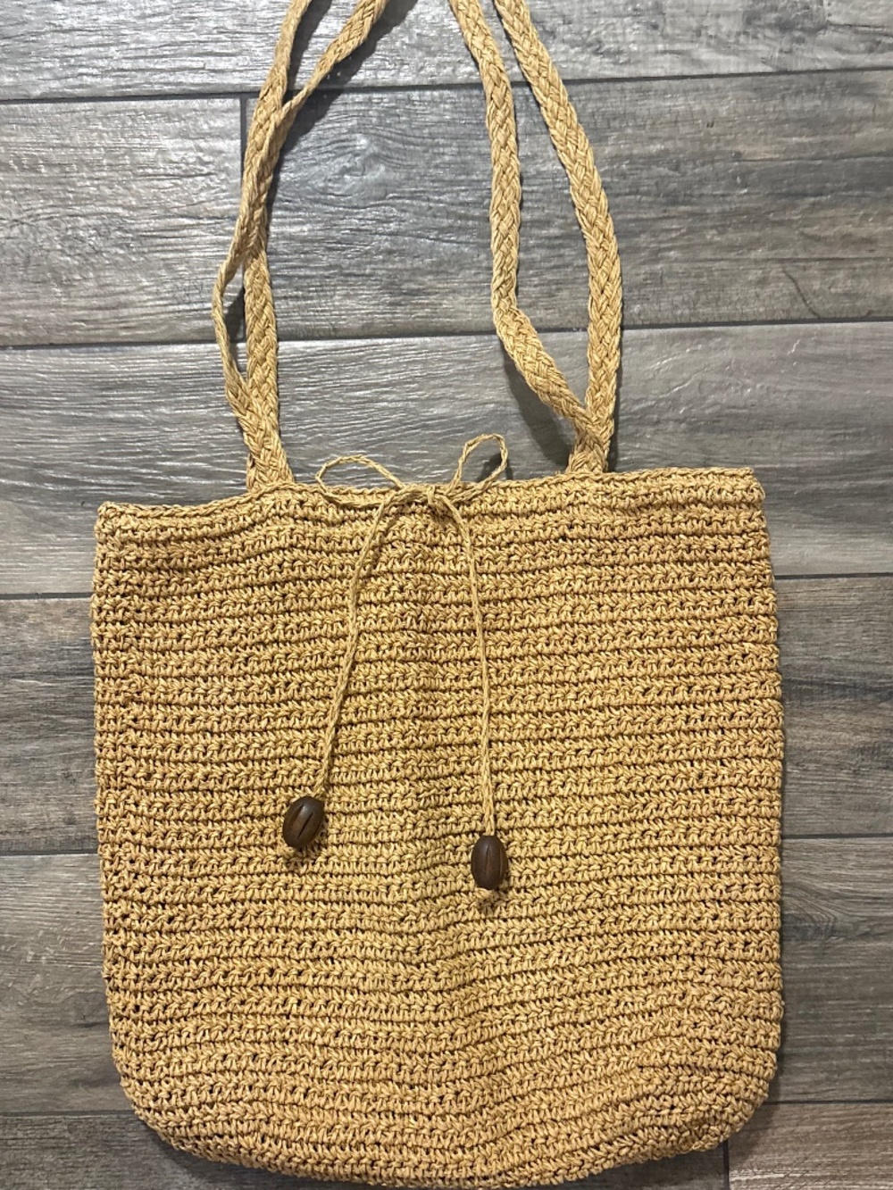 J Jill Straw Tote Bag